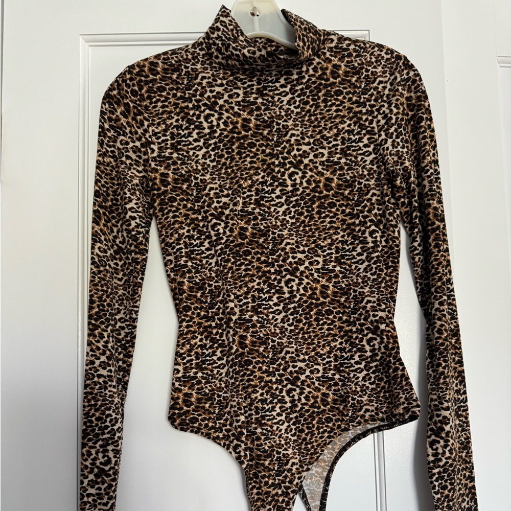 Wild Fable Women’s Brown and Tan Bodysuit